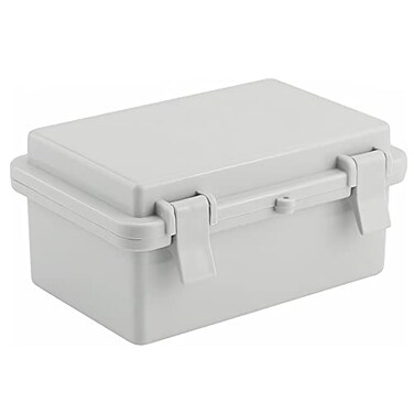 Sunnyglade ABS Plastic Dustproof Waterproof IP65 Junction Box Universal Durable Electrical Project Enclosure with Lock 39x59x28