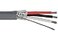 JAMECO VALUEPRO 5576100 MultiConductor Cable 3 Conductor 22AWG Stranded Shielded PVC Jacket 100 Feet Red