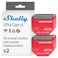 Shelly 1PM Gen4 WiFi Zigbee Matter Smart Relay Switch with Power Metering 1Channel 16A Home Automation Alexa SmartThings Google Home Apple HomeKit Compatible iOS Android App 2 Pack