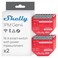 Shelly 1PM Gen4 WiFi Zigbee Matter Smart Relay Switch with Power Metering 1Channel 16A Home Automation Alexa SmartThings Google Home Apple HomeKit Compatible iOS Android App 2 Pack
