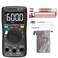 ZOTEK ZOYI Digital Multimeter True RMS AutoRanging 6000 Counts with NCV 750V AC 1000V DC auto Identification Data Hold Resistance Capacitance Diode Frequency and Temperature Measurement