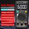 ZOTEK ZOYI Digital Multimeter True RMS AutoRanging 6000 Counts with NCV 750V AC 1000V DC auto Identification Data Hold Resistance Capacitance Diode Frequency and Temperature Measurement
