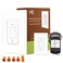 Humpptom Universal Ceiling Fan Remote Control Ceiling Fan Remote Control Kit and Dimmer Light Switch Ceiling Fan Wall Switch UC9050T Fan Remote Control Kit Compatible with Hampton Bay Harbor Breeze Hu