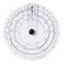 Concise 100812 Ruler Circular Calculator 270N