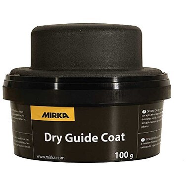 Mirka Dry Guide Coat Black with Applicator 100g for Light Colour Surfaces