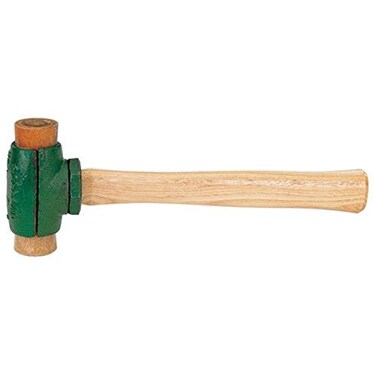 GARLAND MFG 31002 SIZE 2 SPLITHEAD RAWHIDE HAMMER