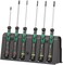 Wera 20356 Kraftform MicroSlottedPhillips Electronics Screwdriver Set and Rack 6Piece