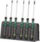 Wera 20356 Kraftform MicroSlottedPhillips Electronics Screwdriver Set and Rack 6Piece