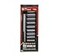Proferred S07301 38 Drive Standard Metric Socket Set 12 Piece 12 Point Deep