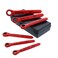 Wiha 21391 Ratchet Wrenches Inch with Insulated Handle 6 Piece Set