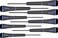 Eklind Tool EKLIND 92400 PSD Hex allen Precision Screwdriver 8pc set Metric MM sizes 074