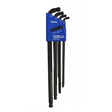 Eklind Tool EKLIND 17609 DoubleBallHexL Key allen wrench 9pc set Metric MM sizes 1510 Extra Long