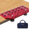 RUITOOL Shelf Pin Jig and Hinge Jig TwoinOne Selfcontained Clamping Function All Metal Shelf Pin Drilling Jig with 14 and 5mm Drill Bits Shelf Jig and Cabinet Hardware Jig Tool Drill Guide