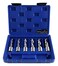 Accusize Industrial Tools 6pcsSet HSS Fully Ground Drill Sets with 34 Weldon Shank 2inch Cutting Depth 05195002