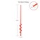 MAXCCINO Auger Drill Bit for Planting 16D x165L Garden Ground Earth Spiral Drill Bit for 38 Hex Drive Drill for Post Hole Digger Bulb Bedding Digging Plant Rapid Planter