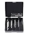 Accusize Industrial Tools 5pc ANSI M42 HSS 8 Cobalt Center Drill Set 05565500
