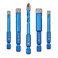 BRSCHNITT Diamond Drill Bit 14 14 516 38 inch Masonry Drill Bits Set for Porcelain Tile Ceramic Stone Granite MarbleHex Shank Diamond Hole Saw Drill Bit5pcsPack