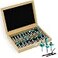 CSOOM 20PCS Router Bits 14Woodwork ToolsProfessional Carbide Milling Cutter Set Ideal for Woodworking Project