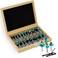 CSOOM 20PCS Router Bits 14Woodwork ToolsProfessional Carbide Milling Cutter Set Ideal for Woodworking Project