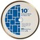 EDiamondTools 10 Diamond Saw Blades for Glass Mosaic 58 Arbor