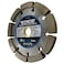 EDiamondTools 45 Diamond Tuck Point Blade for Mortar Joint Removal Single Blade 38 Segment Width 7858 Arbor