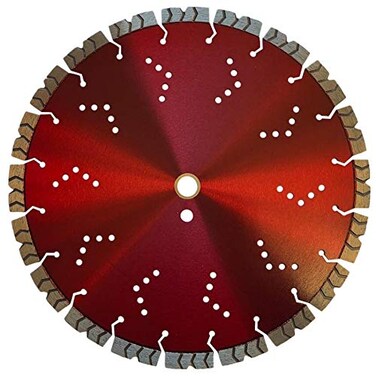 EDiamondTools 16 Aggressive Diamond Saw Blades for Concrete and Stone for Handheld and Block Saws 558 Cutting Depth 1 Arbor