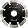 EDiamondTools 4 Diamond Crack Chaser Blades for Routing and Repairing Cracks in Concrete and Asphalt 38 Width with a 78 NonThreaded Arbor
