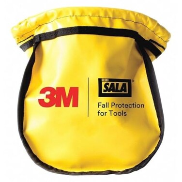 3M DBISALA Python1500122Small Parts Pouch Makes It Nearly Impossible For Objects To Fall OutNo OpeningClosing Necessary Vinyl Yellow