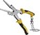Strong Hand Tools PM12 Deluxe MIG Welding Plier 8 Rounded Flat Face Hammer Fine Coarse File Side Pull VNotch Retention Chain Ergonomic Grip