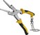 Strong Hand Tools PM12 Deluxe MIG Welding Plier 8 Rounded Flat Face Hammer Fine Coarse File Side Pull VNotch Retention Chain Ergonomic Grip