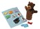 Constructive Playthings Brown Bear Brown Bear Puppet and Props Set for Children 12Piece with Bag Ages 3 Years and Up