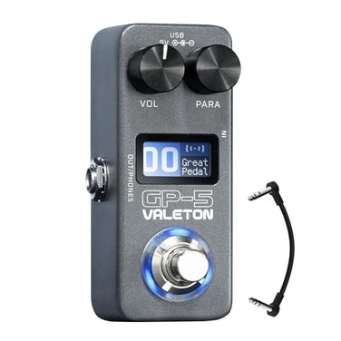 Valeton GP5 Super Compact MultiEffects Processor NAMIR Loader PedalIncl 1PCS Additional TRS Cable By VOLKTONE