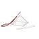 Joysense Clear Quartz Crystal Singing Pyramid 4 inch With Crystal Singing Bowl Striker