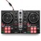 Hercules DJControl Inpulse 200 MK2 Compact DJ Controller with LED Light Guides Enhanced Features and Compatibility with DJUCED SERATO Software
