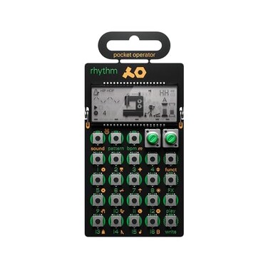 teenage engineering pocket operator PO12 rhythm drum machine and sequencer with parameter locks and punchin effects