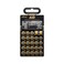 teenage engineering pocket operator PO24 office noise percussion drum machine and sequencer with parameter locks solo functionality and punchin effects