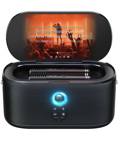 Ikarao Ikarao Karaoke Machine With Lyrics Display 101 inch