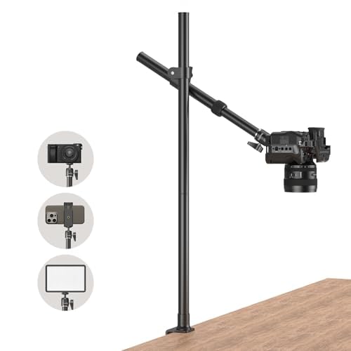 SMALLRIG SMALLRIG Camera Desk Mount Overhead Camera Arm Stand For Desk