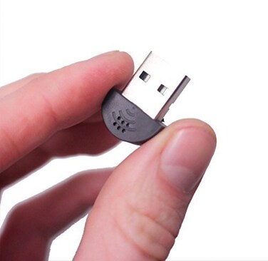 Kinobo Mini USB Microphone for Chat Skype DesktopLaptop PC Mic Mini Mic