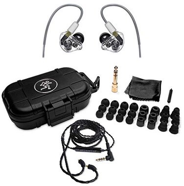 Mackie MP Series inEar Headphones Monitors with Triple Dynamic Drivers MP320