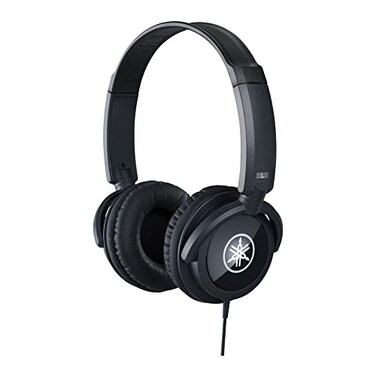 Yamaha HPH100B Dynamic ClosedBack Headphones Black