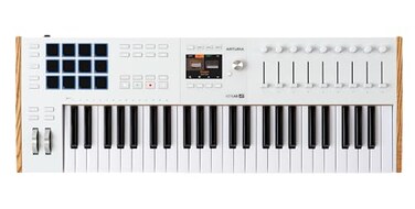 Arturia KeyLab 49 mk3 White 49 Key USB MIDI Keyboard Controller with Analog Lab Pro Software Included