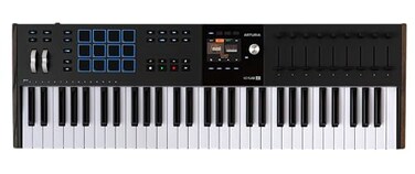 Arturia KeyLab 61 mk3 Black 61 Key USB MIDI Keyboard Controller with Analog Lab Pro Software Included