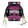 Ernie Ball Patch Cable 3Pack StraightAngle 15ft Black P06076