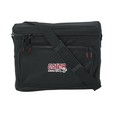 Gator Cases Padded Nylon Carry Bag for Single Wireless Microphone System Livein Style Holds Reciever Body Pack and Microphone with Antenna Access GM1W
