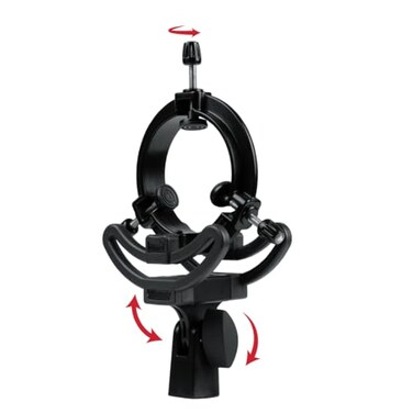 Gator Frameworks GFWMICSM1855 Deluxe Universal Shockmount For Mics 1855mm