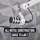 Rode RDE PodMic USB Dynamic Broadcast Microphone with XLR and USB Connectivity for Podcasting Streaming and Content Creation White