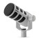Rode RDE PodMic USB Dynamic Broadcast Microphone with XLR and USB Connectivity for Podcasting Streaming and Content Creation White