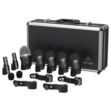 Behringer BC1500 Premium 7Piece Drum Microphone Set for Studio and Live Applications