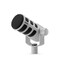Rode RDE PodMic Cardioid Dynamic Broadcast Microphone White